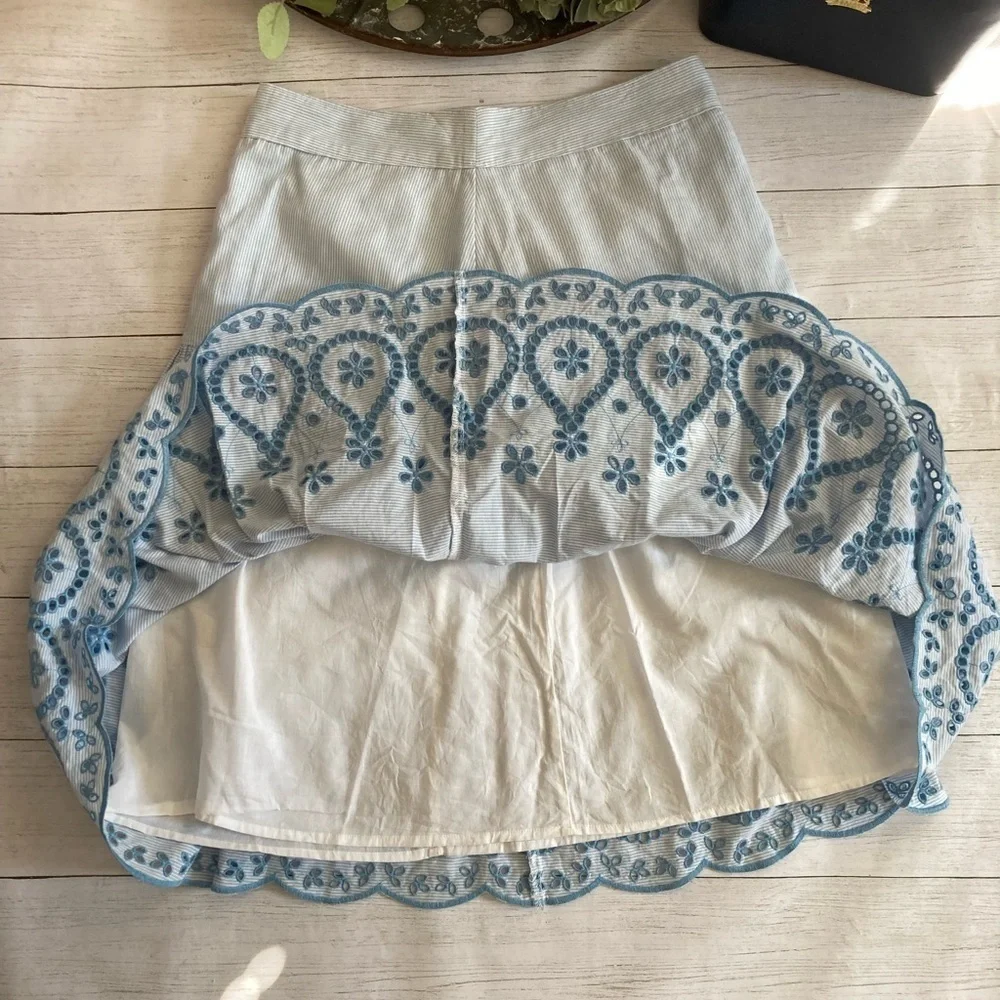 Draper James Embroidered Skirt
